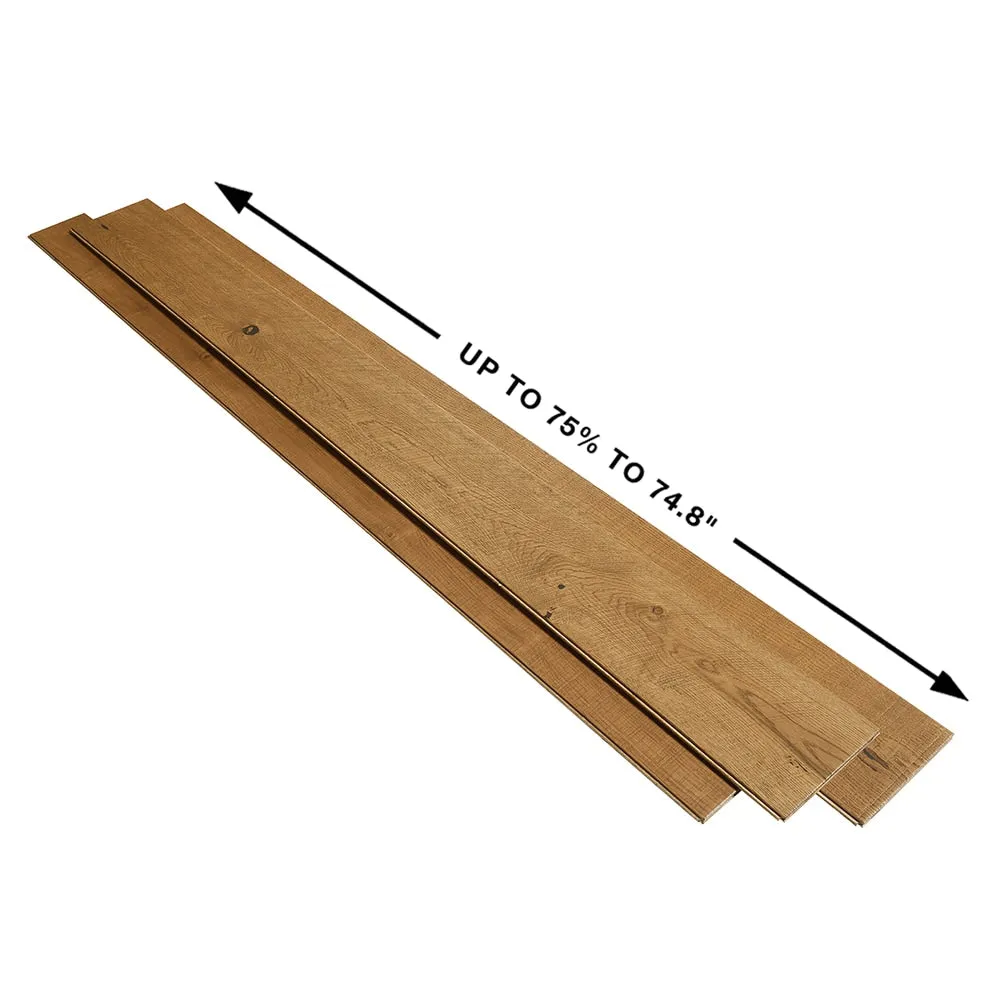 Villa Barcelona Boqueria French oak 1/2-in T x Variable W Water Resistant Distressed Engineered Hardwood Flooring ( 24.93-sq ft / Carton ), photo 2 of 6