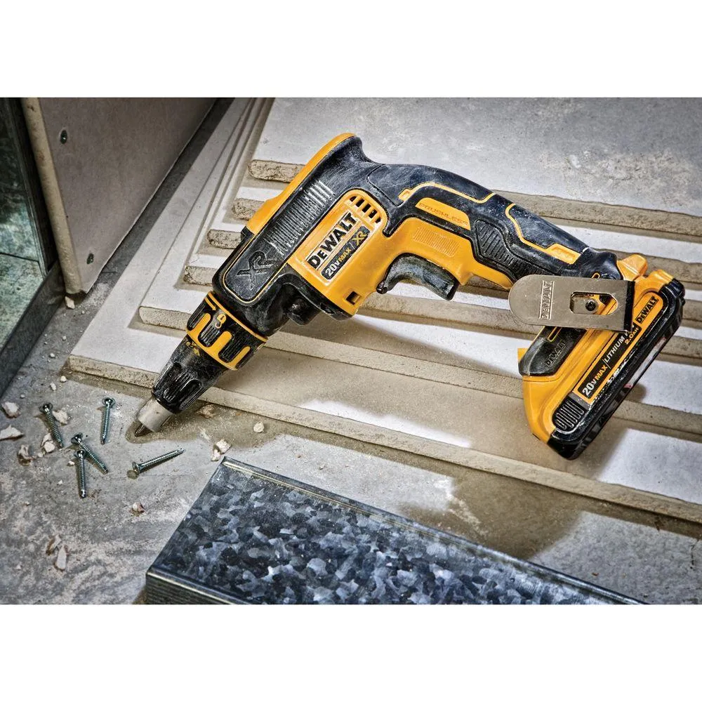 DEWALT 20-Volt MAX XR Lithium-Ion Cordless Brushless Drywall Screw Gun (Tool-Only), photo 8 of 10