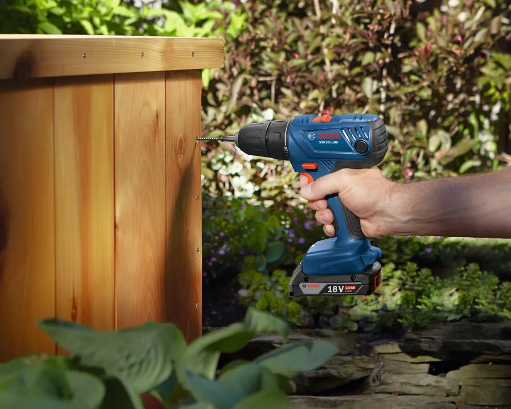 Bosch 18V 2-Tool Cordless Combo Kit with Soft Case, Charger and (2) 2.0Ah Batteries, photo 4 of 8