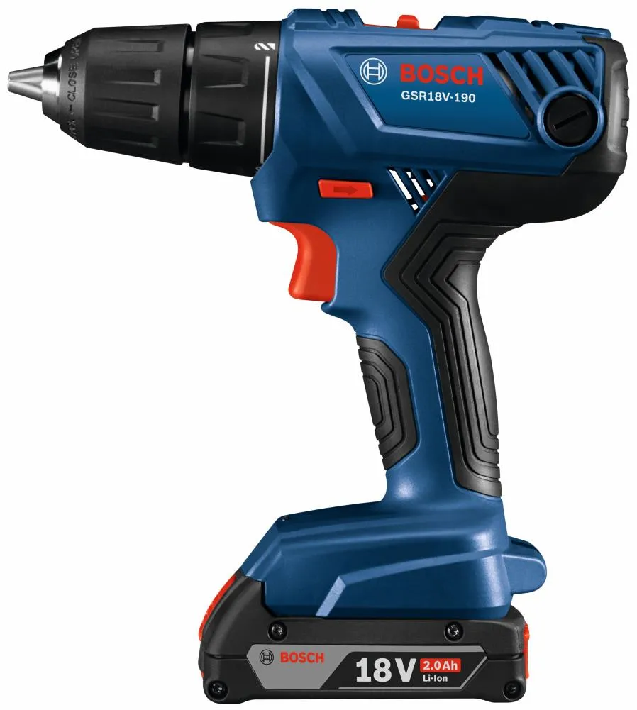 Bosch GXL18V-26B22 18V 2-Tool Cordless Combo Kit with Soft Case, Charger, and (2) 2.0Ah Batteries, photo 5 of 8