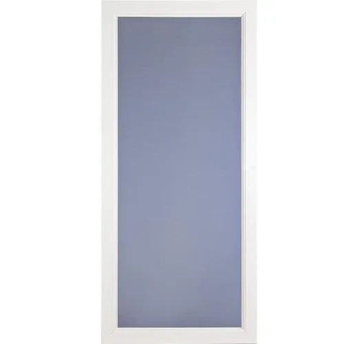 LARSON Signature Classic 36-in x 81-in White Full-View Aluminum Storm Door, photo 5 of 9