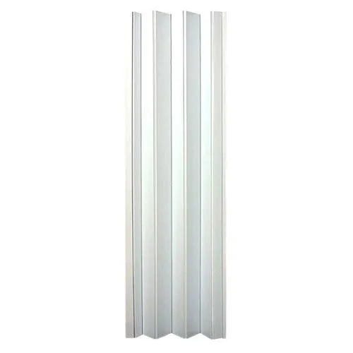 Spectrum Oakmont 48-in x 96-in White Vinyl Accordion Door (Hardware Included), photo 3 of 8