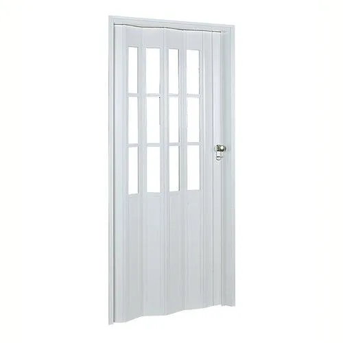 Spectrum Capri 36-in x 80-in White Vinyl Accordion Door (Hardware Included), photo 3 of 3