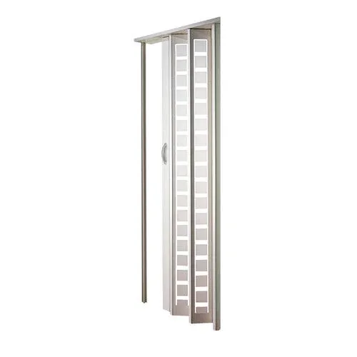 Spectrum Metro 36-in x 80-in White Vinyl Accordion Door (Hardware Included), photo 3 of 4
