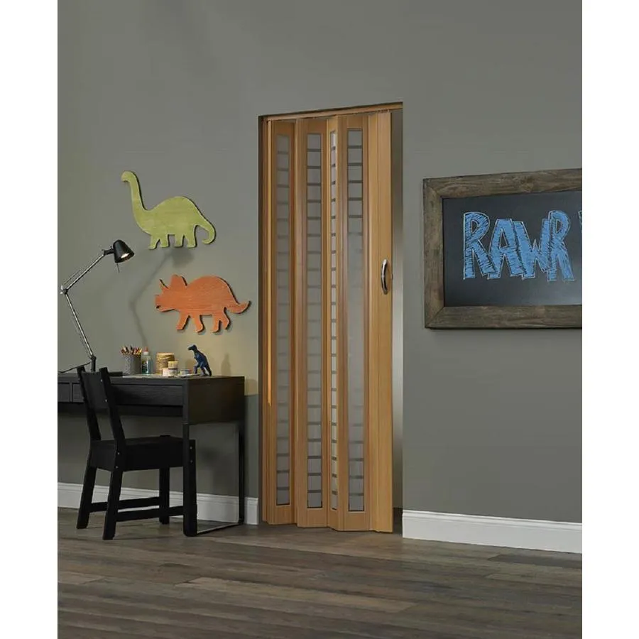 Spectrum Metro 36-in x 80-in White Vinyl Accordion Door (Hardware Included), photo 4 of 4
