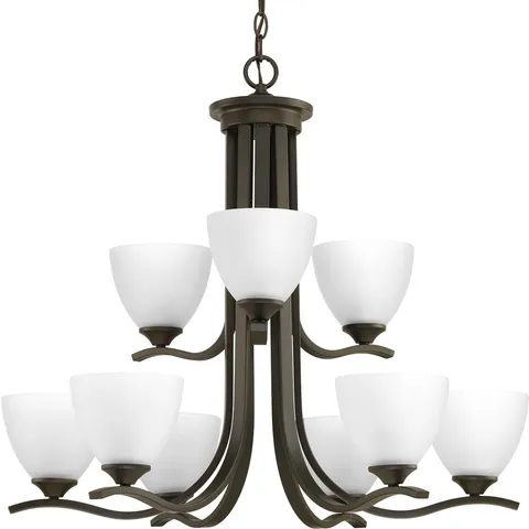 Laird 9-Light Antique Bronze Chandelier