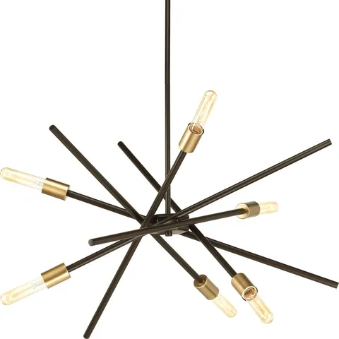 Astra 6-Light Antique Bronze Chandelier