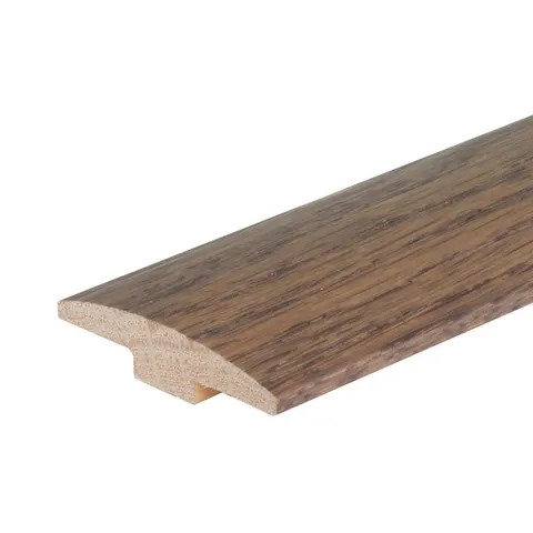 French Oak Catalan Solid Wood T-Moulding, 2 × 78 in