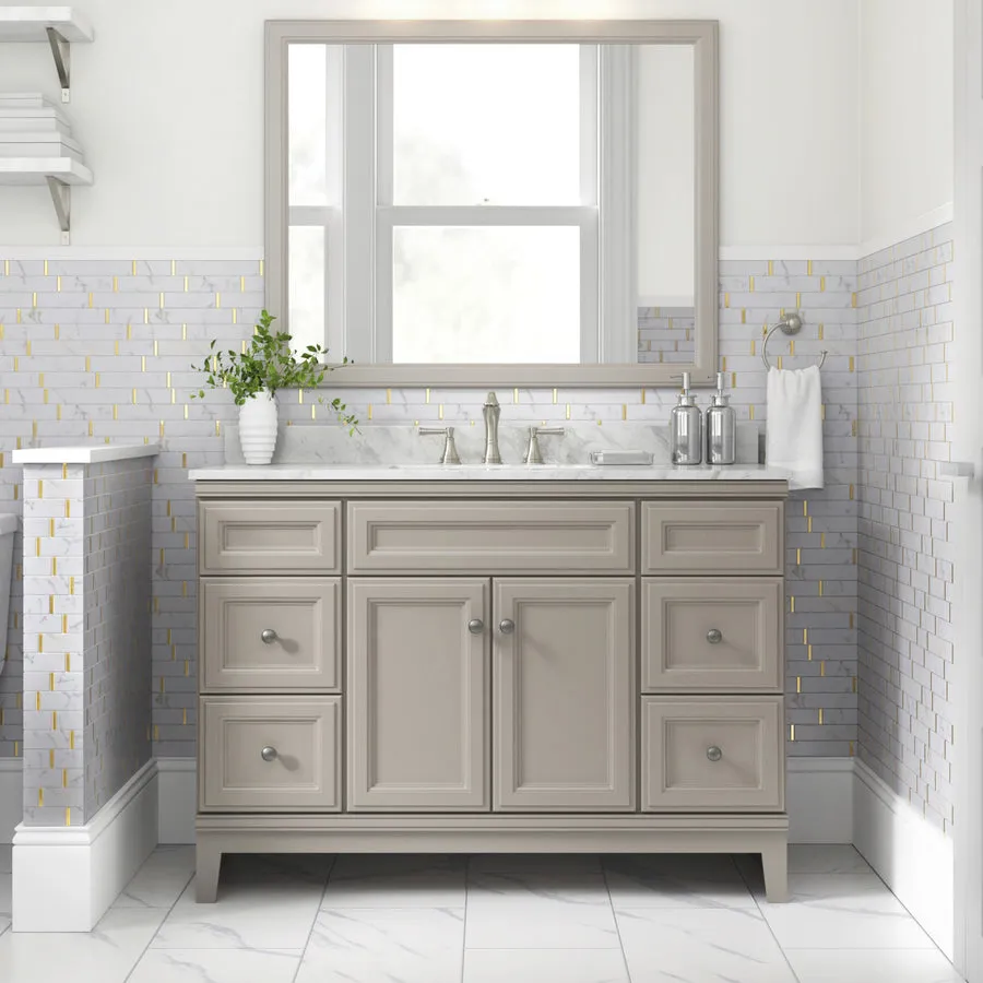 GBI Tile & Stone Inc. Mattone Palissandro Blue 12-in x 12-in Polished Natural Stone Marble Linear Mosaic Wall Tile, photo 4 of 4