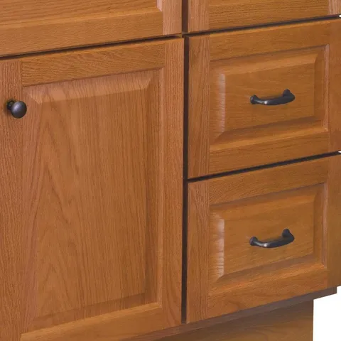 60-in Golden Bathroom Vanity Base Cabinet without Top