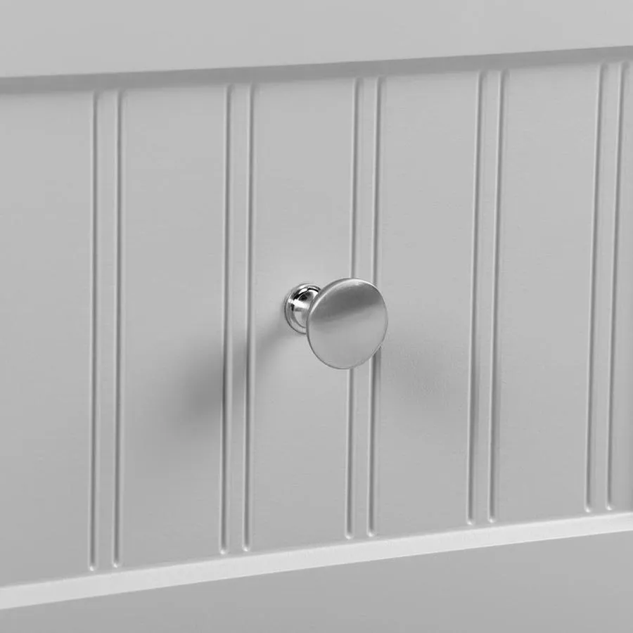 Style Selections Ellenbee 30-in White Single Sink Bathroom Vanity with White Cultured Marble Top, photo 7 of 15