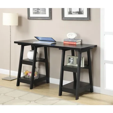 Designs2Go 54-in Black Modern/Contemporary Student Desk