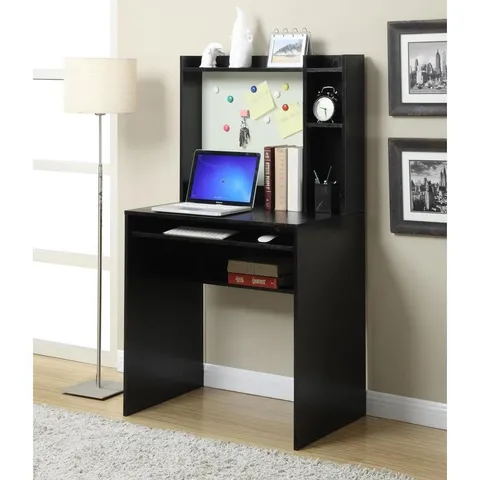 Designs2Go 31.5-in Black Writing Desk