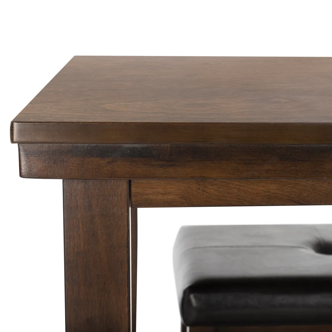 Safavieh Billy Dark Brown 5-Piece Counter-Height Dining Set, 48 x 24 x 36 in., photo 3 of 5