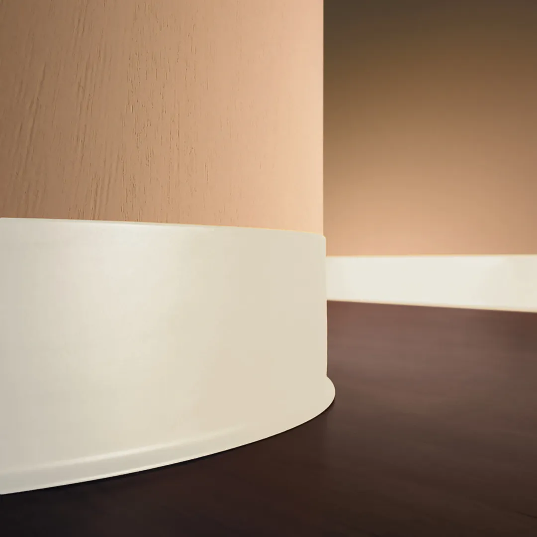 Flexco Almond 0.08-in T x 6-in W x 48-in L Vinyl Wall Base, photo 3 of 3