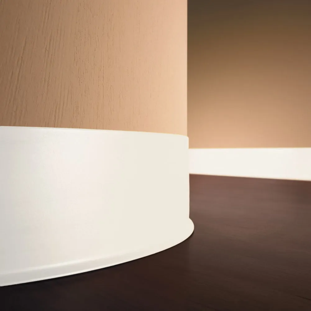 Flexco Arctic White 0.125-in T x 2.5-in W x 48-in L Vinyl Wall Base, photo 2 of 3