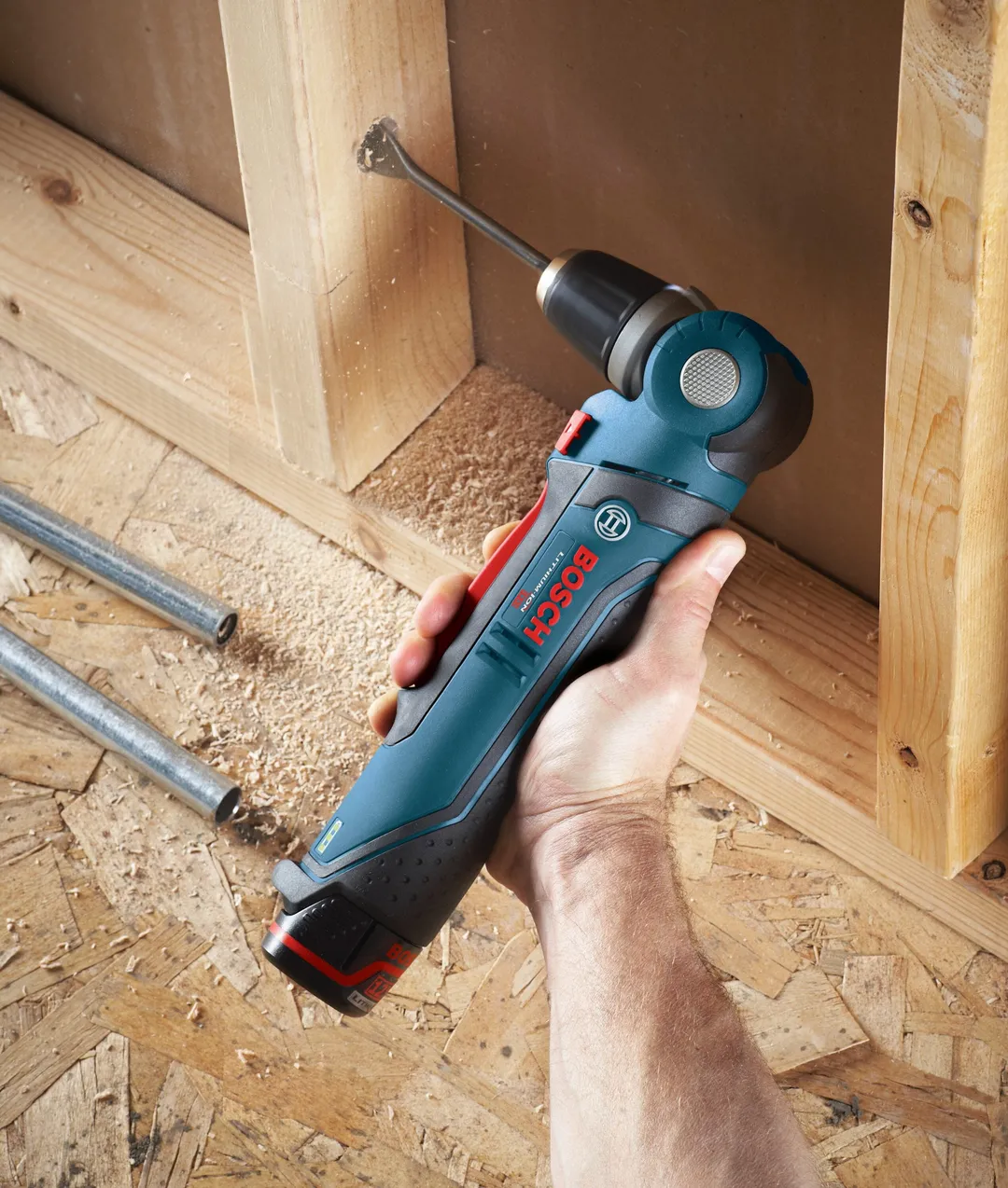 Bosch 12V Max 3/8-in Pivoting-Head Cordless Drill/Driver Kit with Charger and 1 Battery, photo 6 of 8