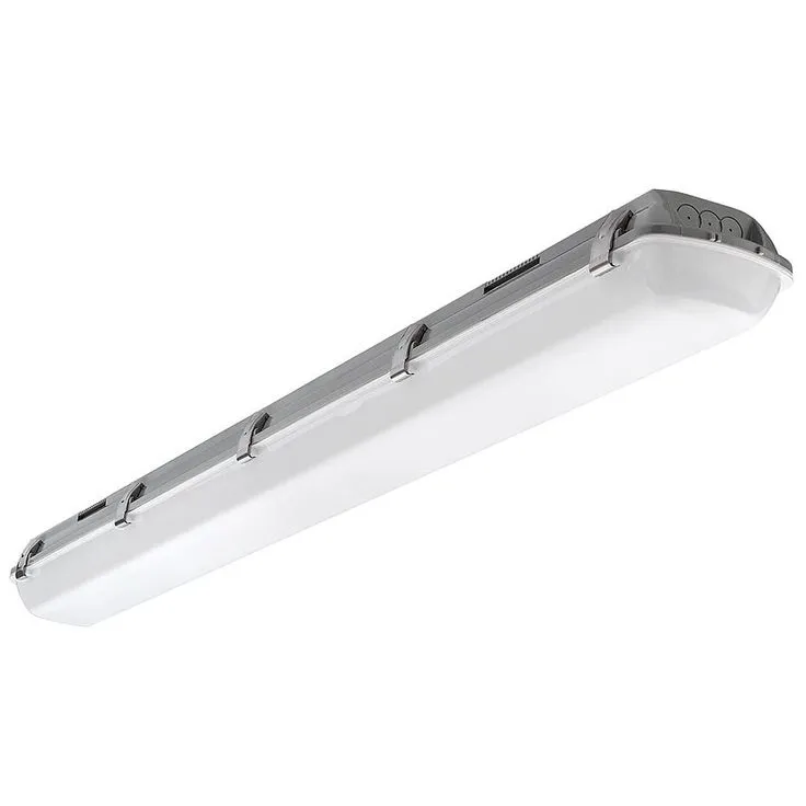Commercial Electric 4 ft. Vapor Tight 64-Watt Equivalent 3600 Lumens LED White High Bay Light 4000K Bright White IP65 Rated Weatherproof, photo 11 of 11