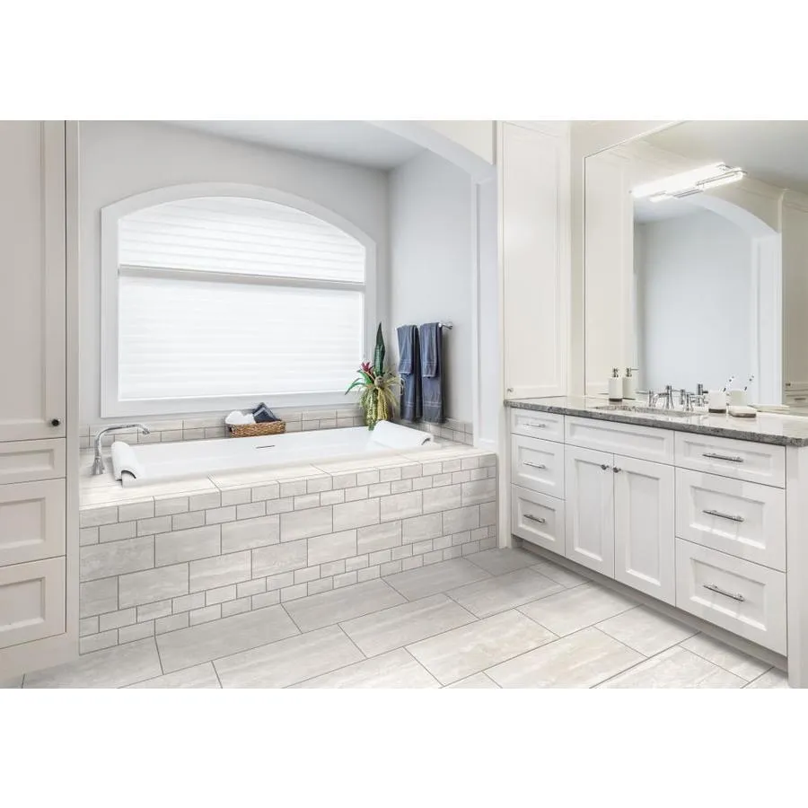 TRUE PORCELAIN CO. Endless Ivory 12-in x 24-in Matte Porcelain Floor Tile, photo 3 of 5