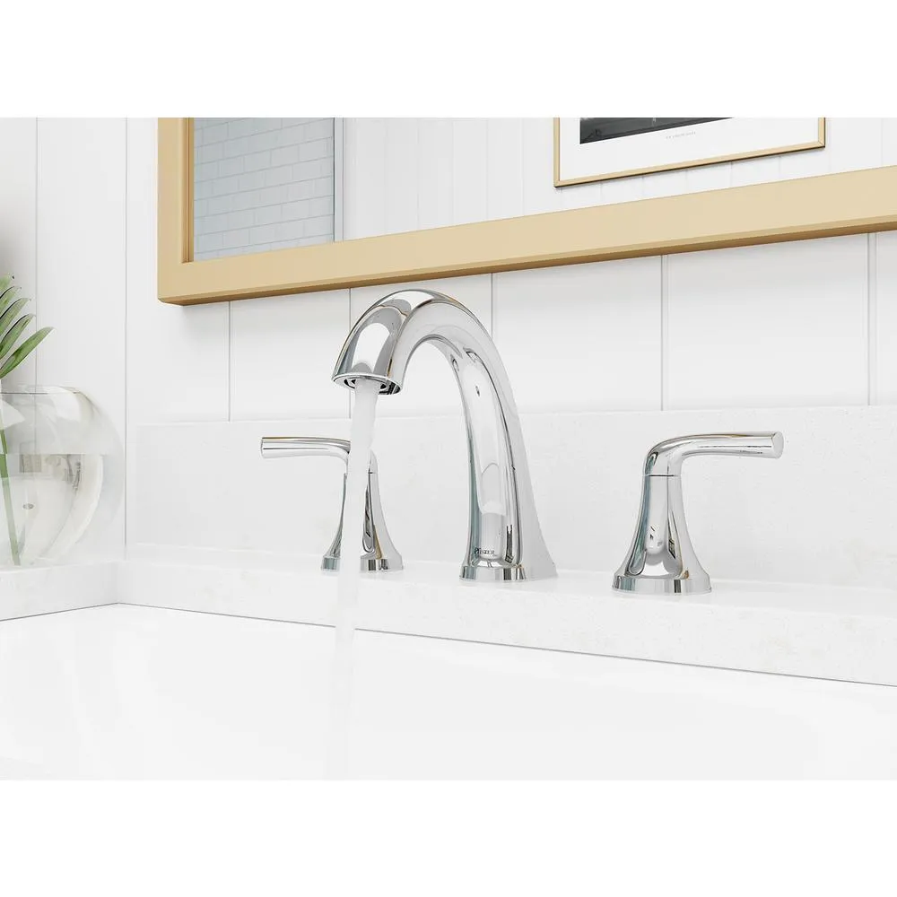 Pfister Ladera 8 in. Widespread 2-Handle Bathroom Faucet in Polished Chrome, photo 6 of 16