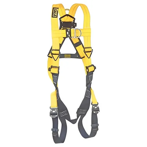 Delta® Cross Over Style Climbing Harnesses with Back and Front D-Rings - All Sizes