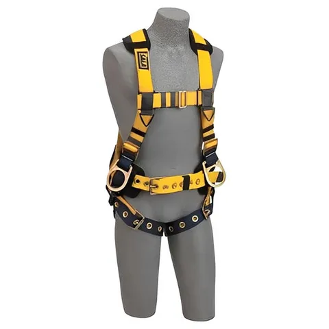 Delta Iron Worker's Harness with Tongue Buckle Leg Straps