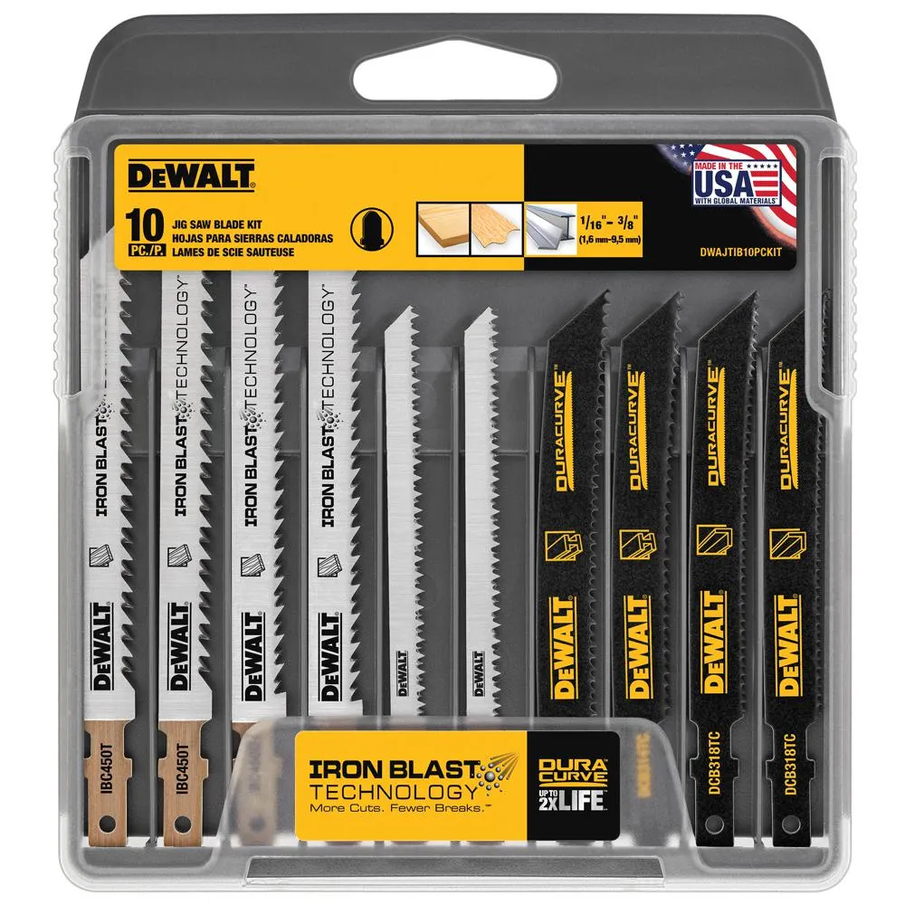 DEWALT 20-Volt MAX Li-Ion Cordless Jig Saw (Tool-Only) with Bonus General Purpose T-Shank Jig Saw Blade Set with Case (10-Pack), photo 4 of 14