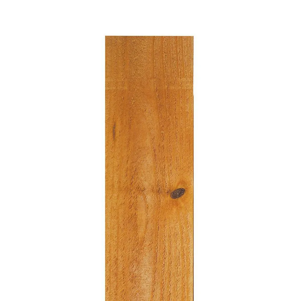 5/8 in. x 6 in. x 6 ft. Western Red Cedar Flat Top Fence Picket (16-Pack), photo 5 of 6