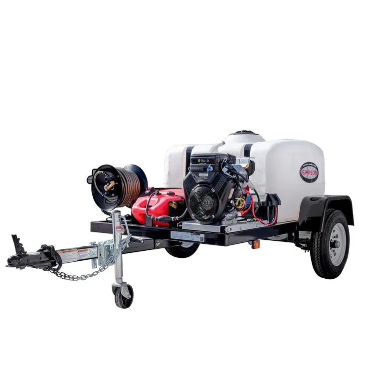 Simpson 4200 PSI at 4.0 GPM V-Twin Electric Start Cold Water Gas Pressure Washer Trailer System and Low Oil Shutdown, photo 11 of 11