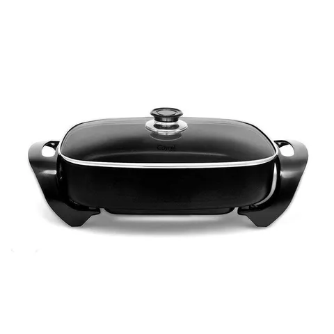 Black Nonstick Ceramic Electric Skillet