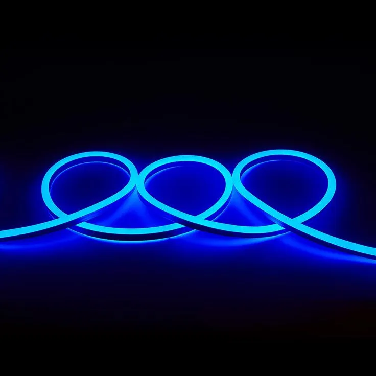 Westek Indoor/Outdoor 13.1 ft. Neon LED Blue Rope Light Kit, photo 3 of 7