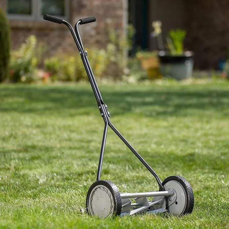 Great States Corporation 16 in. 5-Blade Walk Behind Nonelectric Manual Push Reel Lawn Mower, photo 3 of 6