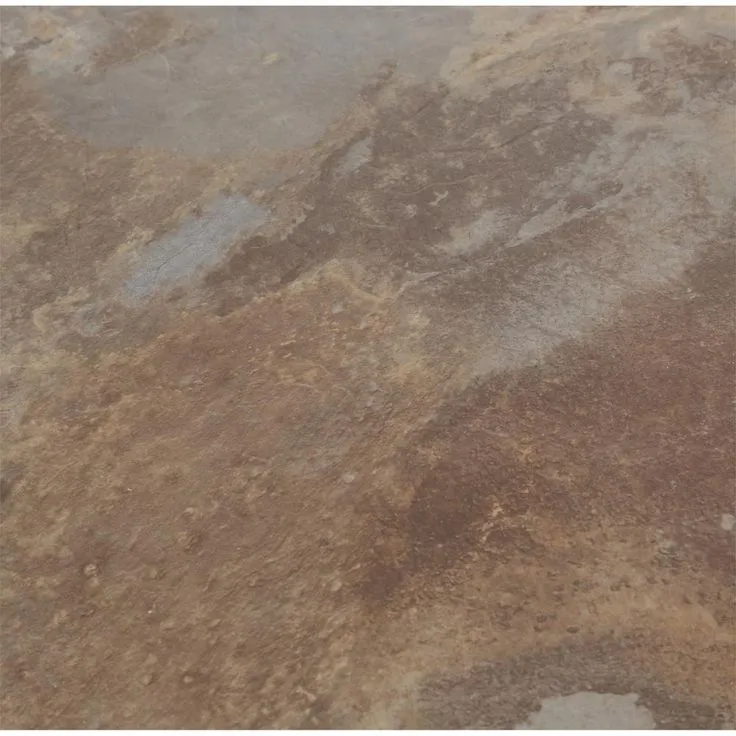 TrafficMaster Groutable 18 in. x 18 in. Slate Peel and Stick Vinyl Tile (36 sq. ft. / case), photo 2 of 5