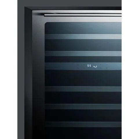 46-Bottle Capacity Dual Zone Cooling Built-In/Freestanding Wine Chiller