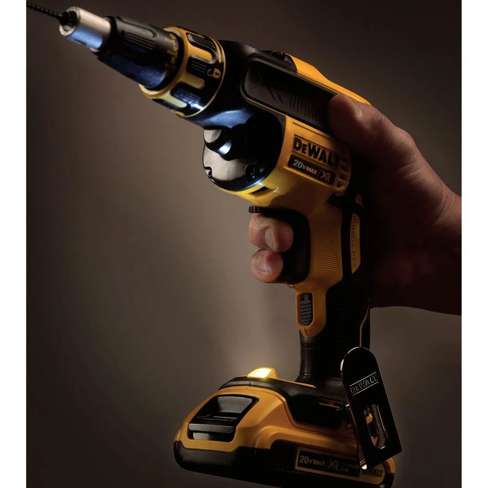 DEWALT 20-Volt MAX XR Lithium-Ion Cordless Brushless Drywall Screw Gun (Tool-Only), photo 9 of 10