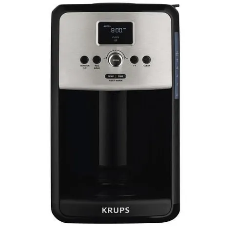 12-Cup Black Residential Drip Coffee Maker