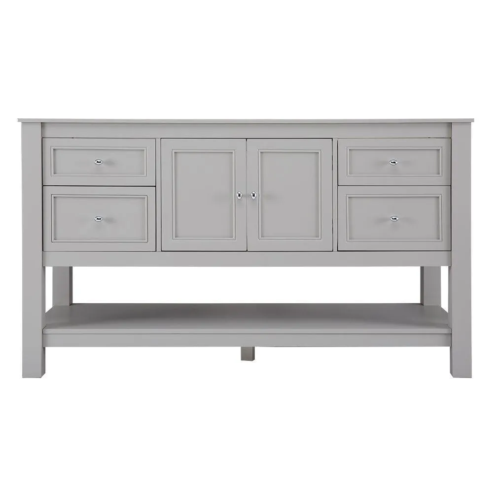 Gazette 48 in. W Bath Vanity Cabinet Only in Espresso, photo 13 of 26