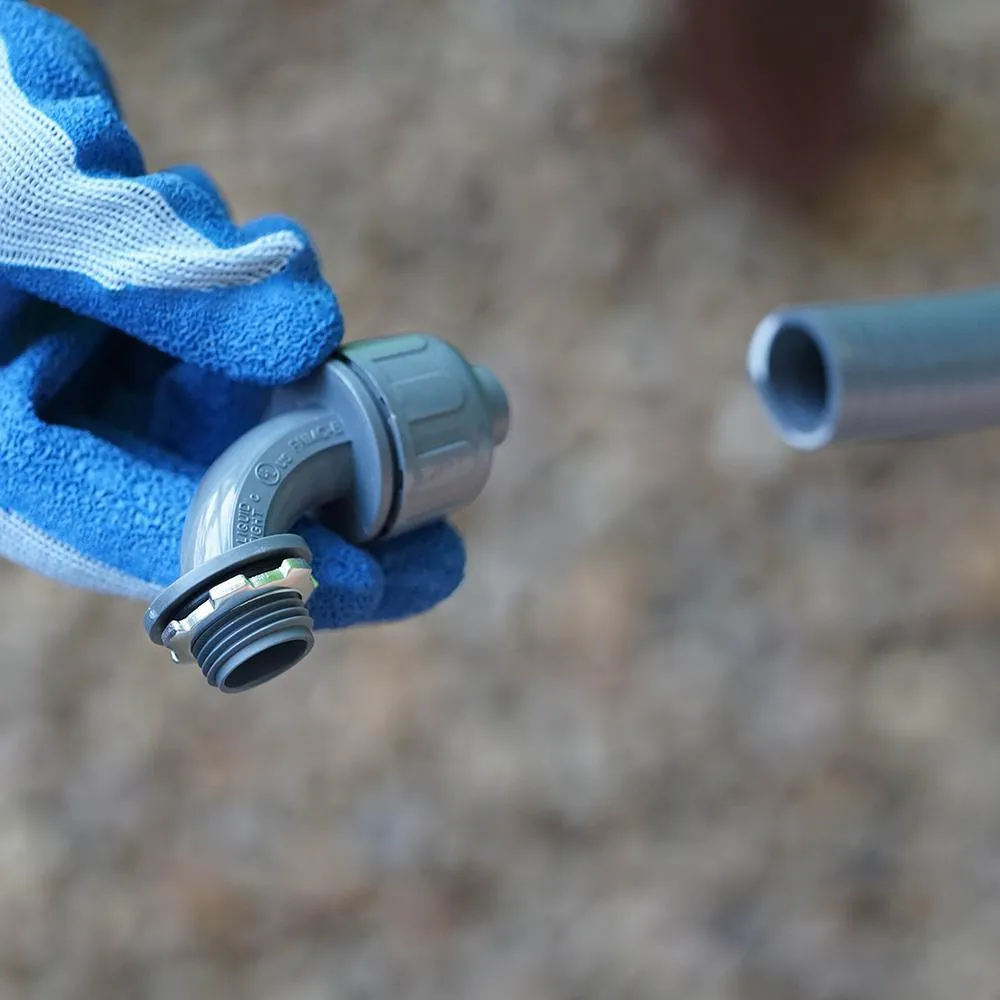 1/2 in. Liquidtight NM 90-Degree PVC Conduit Fitting Connector (5-Pack), photo 6 of 17