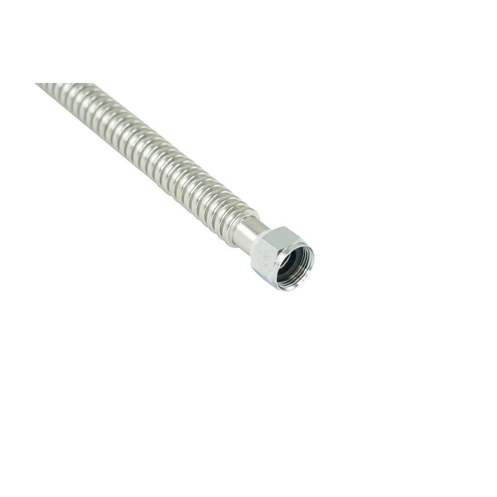 3/4 in. FIP x 3/4 in. MIP x 18 in. Stainless Steel Water Heater Connector, photo 4 of 14