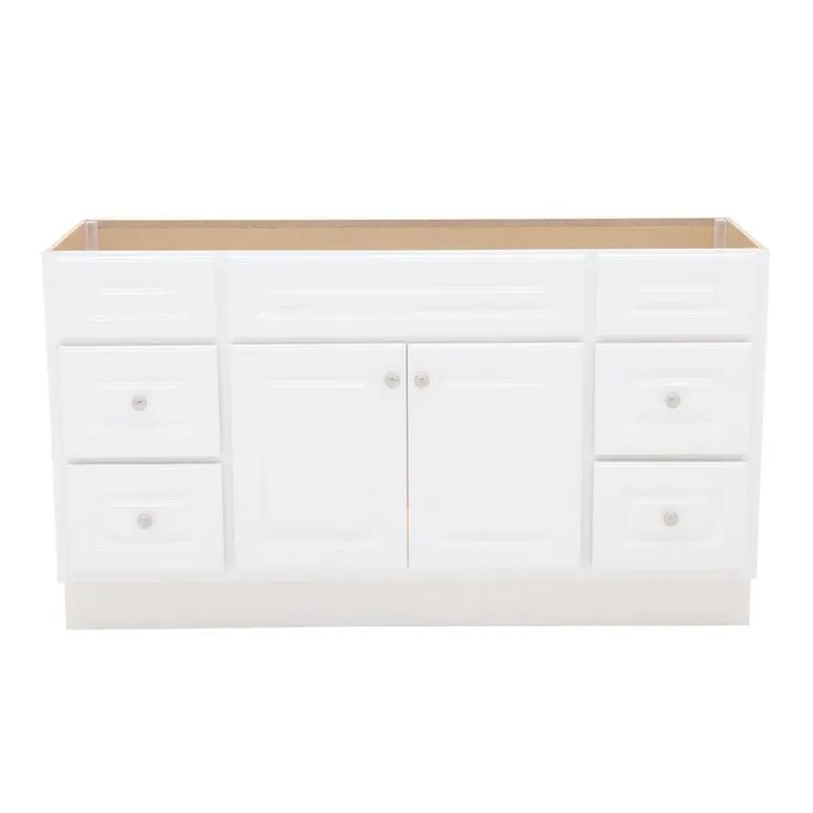 Hampton Bay Hampton 30 in. W x 21 in. D x 33.5 in. H Bathroom Vanity Cabinet Only in Cognac, photo 4 of 17