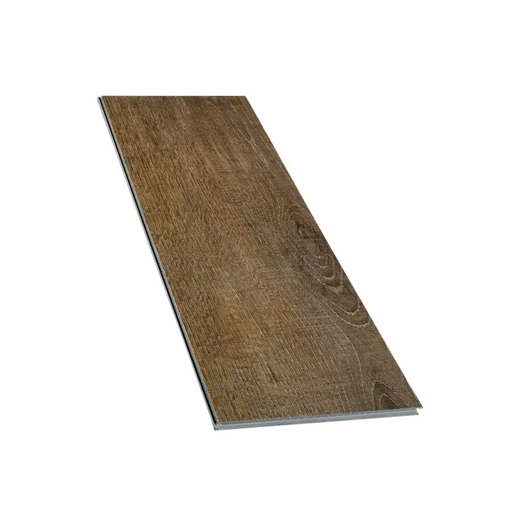 Style Selections Sisal Oak 6-mil x 6-in W x 48-in L Water Resistant Interlocking Luxury Vinyl Plank Flooring, photo 7 of 8