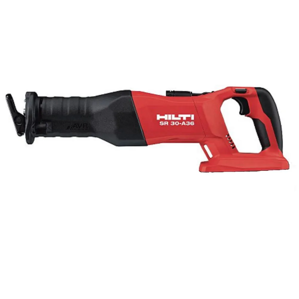 Hilti 36-Volt SR 30A Lithium-Ion Cordless Reciprocating Saw Kit with Two 36/5.2 Ah Batteries, Charger and Bag, photo 2 of 7