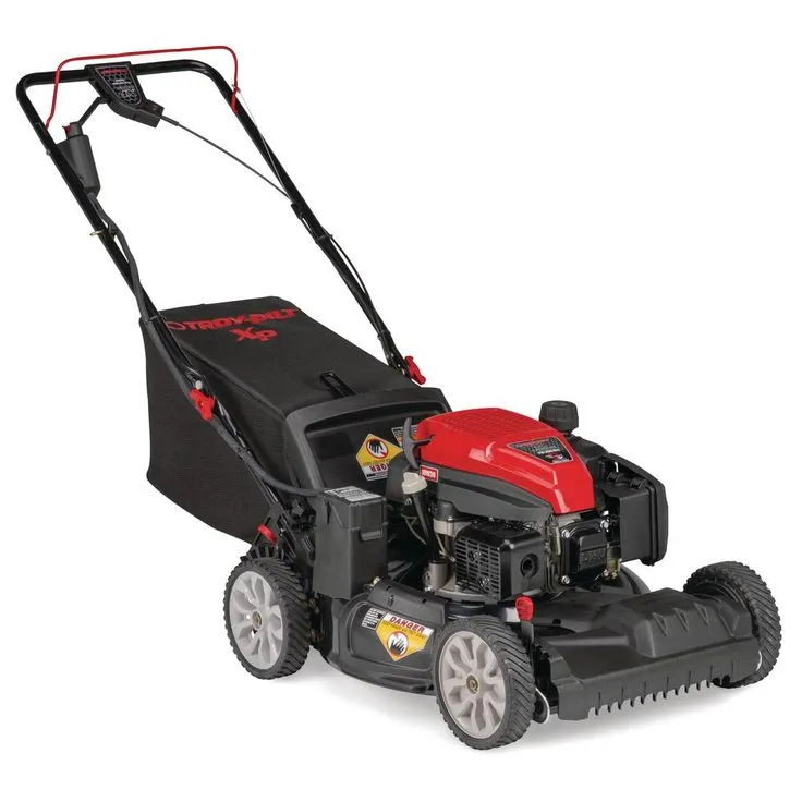Troy-Bilt XP 21 in. 159 cc Gas Walk Behind Self Propelled Lawn Mower with Electric Start Option, 3-in-1 TriAction Cutting System, photo 3 of 7