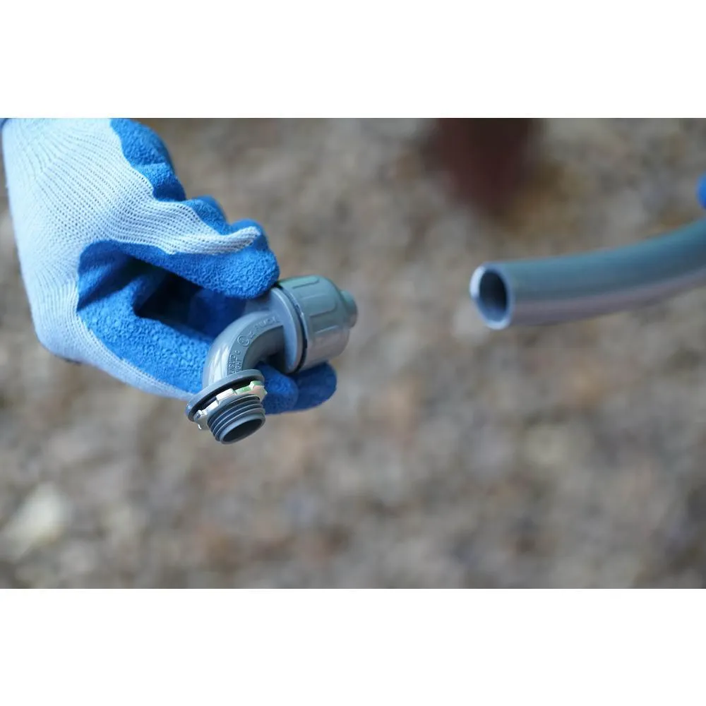 1/2 in. Liquidtight NM 90-Degree PVC Conduit Fitting Connector (5-Pack), photo 9 of 17