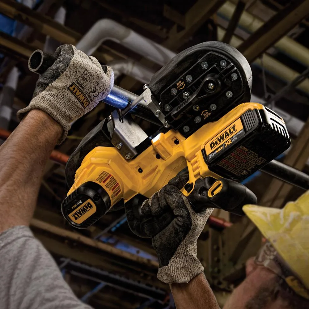 DEWALT 20-Volt MAX Lithium-Ion 32.875 in. Cordless Band Saw Kit with Bonus 20-Volt MAX Lithium-Ion Premium Battery Pack, photo 9 of 12
