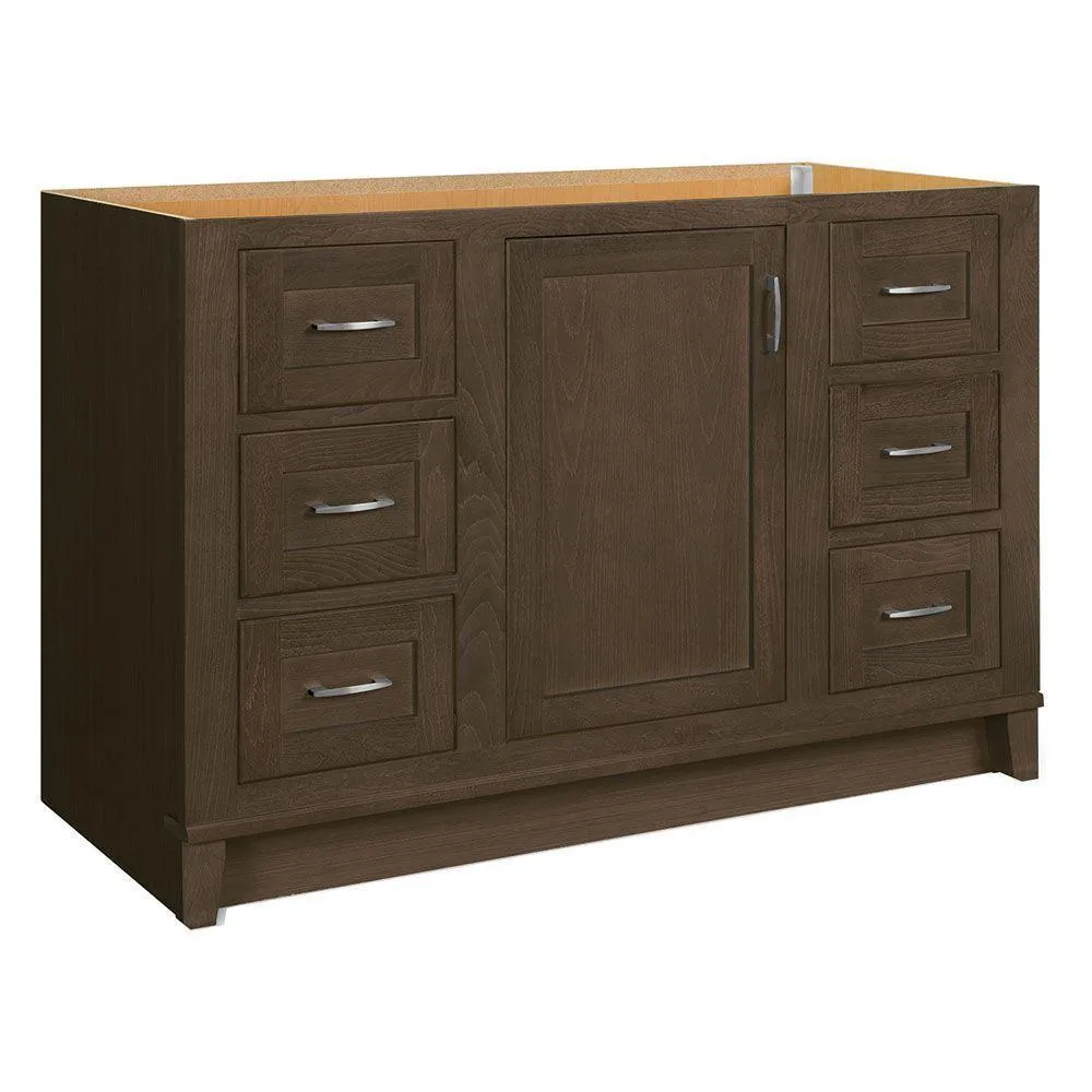 Kinghurst 48 in. W x 21 in. x 33.5 in. H D Bathroom Vanity Cabinet Only in White, photo 19 of 24