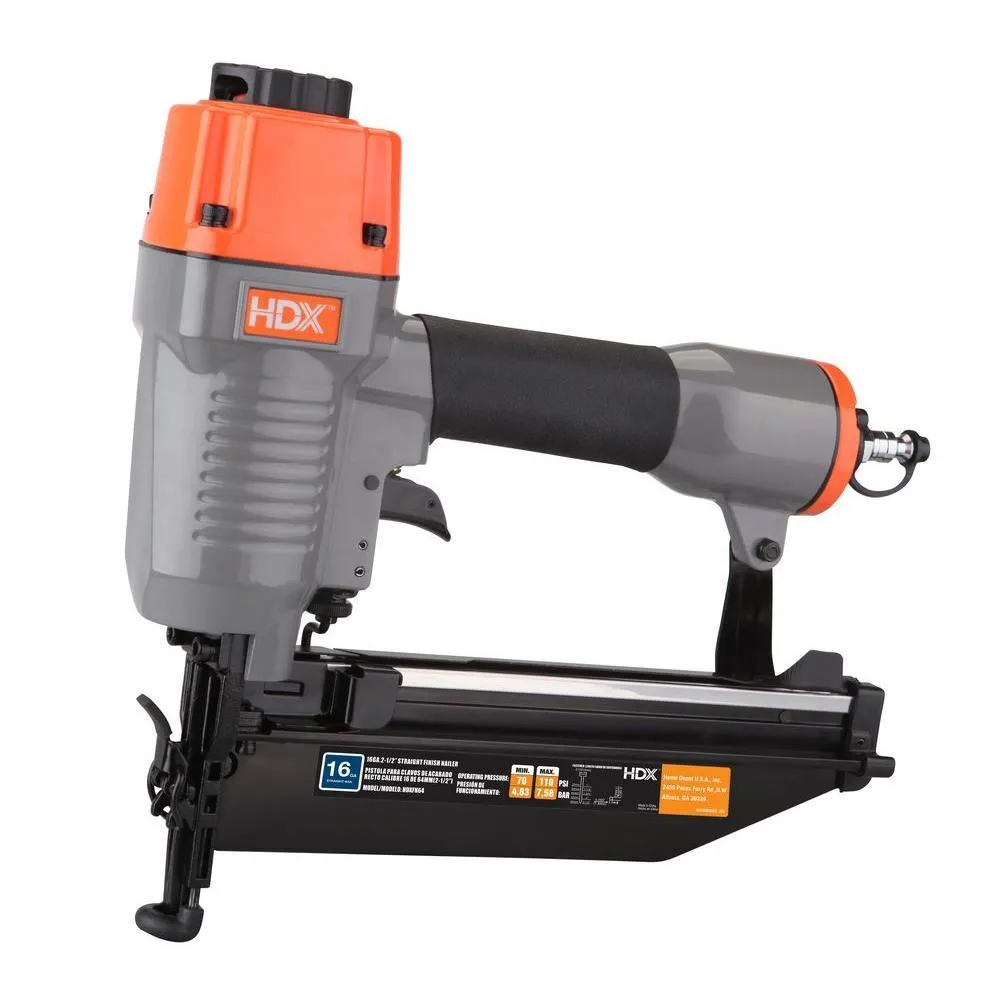 Pneumatic Finishing Nailer Kit with Canvas Bag (3-Piece), photo 3 of 5