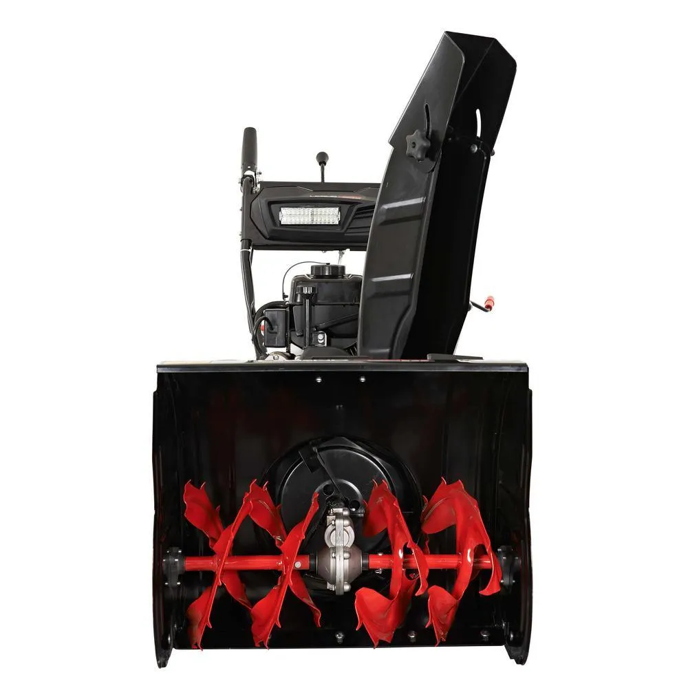 24 in. Two-Stage Gas Snow Blower with Electric Start, photo 4 of 11