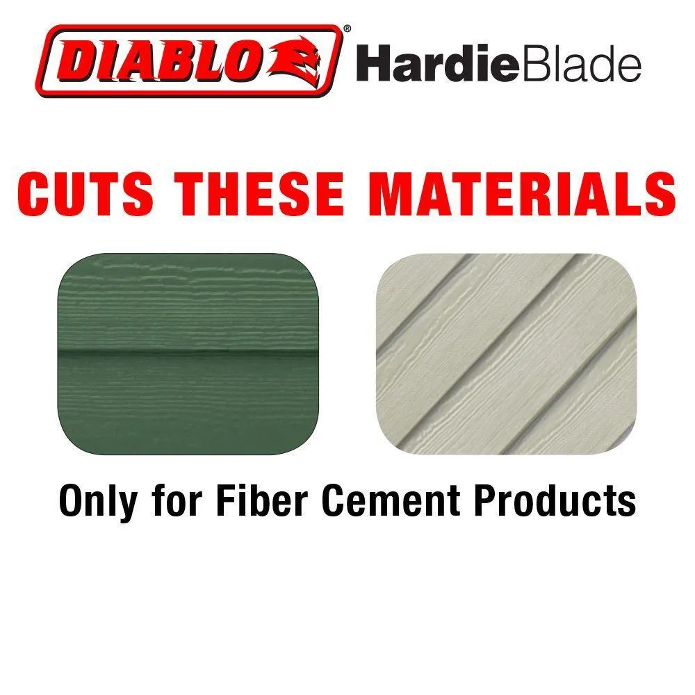 12 in. x 8-Tooth Polycrystalline Diamond (PCD) Tipped James Hardie/Fiber Cement Cutting Saw Blade, photo 10 of 17