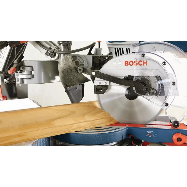 Bosch 15 Amp Corded 10 in. Dual-Bevel Sliding Glide Miter Saw with 60-Tooth Carbide Saw Blade, photo 2 of 5